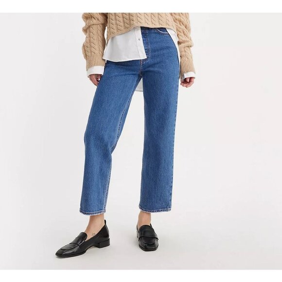 LEVIS Women’s Premium Ribcage Straight Ankle Jeans 26x27 NEW NWT - Picture 4 of 4